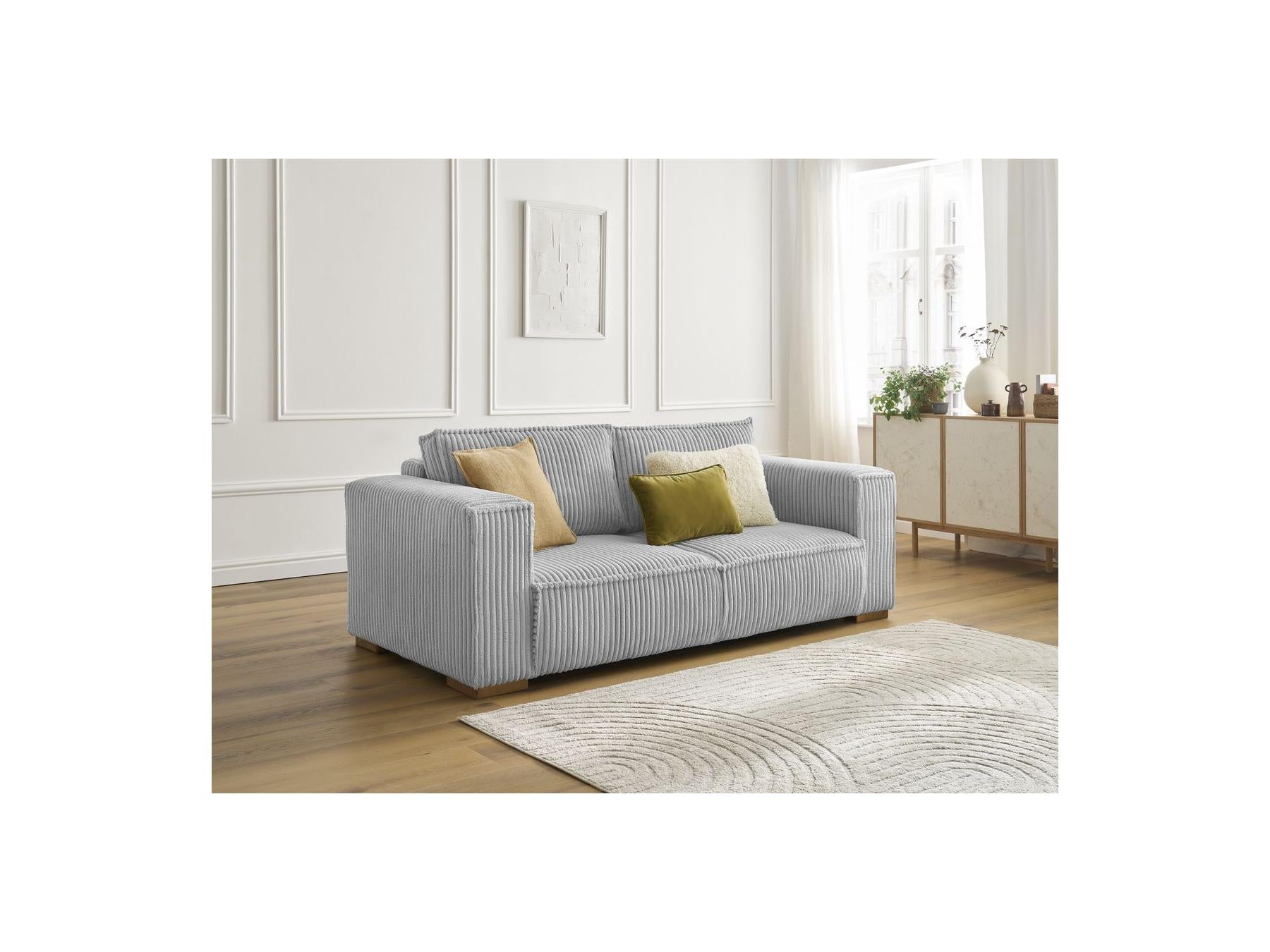 Chelsea - Fixed Straight 2-Seater Sofa - Soft Wide-Rib Corduroy