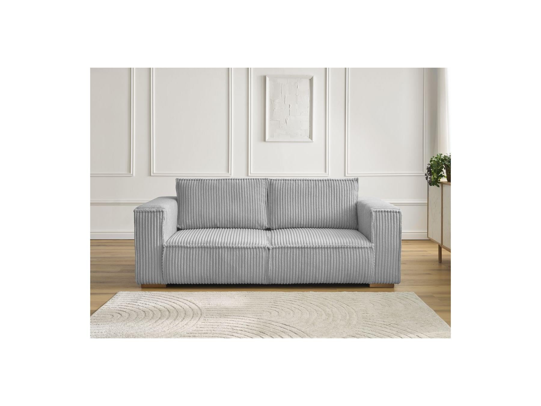 Chelsea - Fixed Straight 2-Seater Sofa - Soft Wide-Rib Corduroy