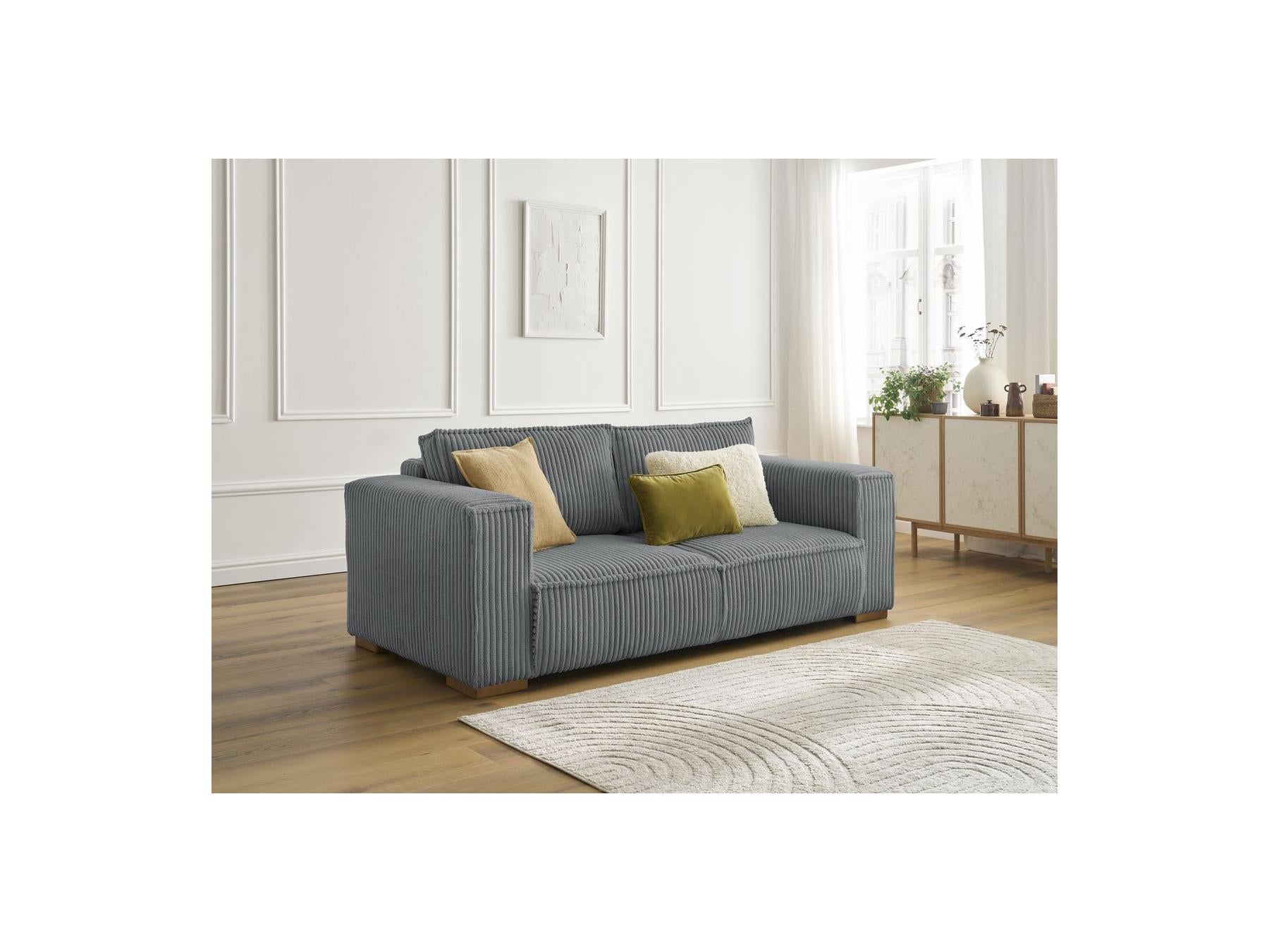 Chelsea - Fixed Straight 2-Seater Sofa - Soft Wide-Rib Corduroy