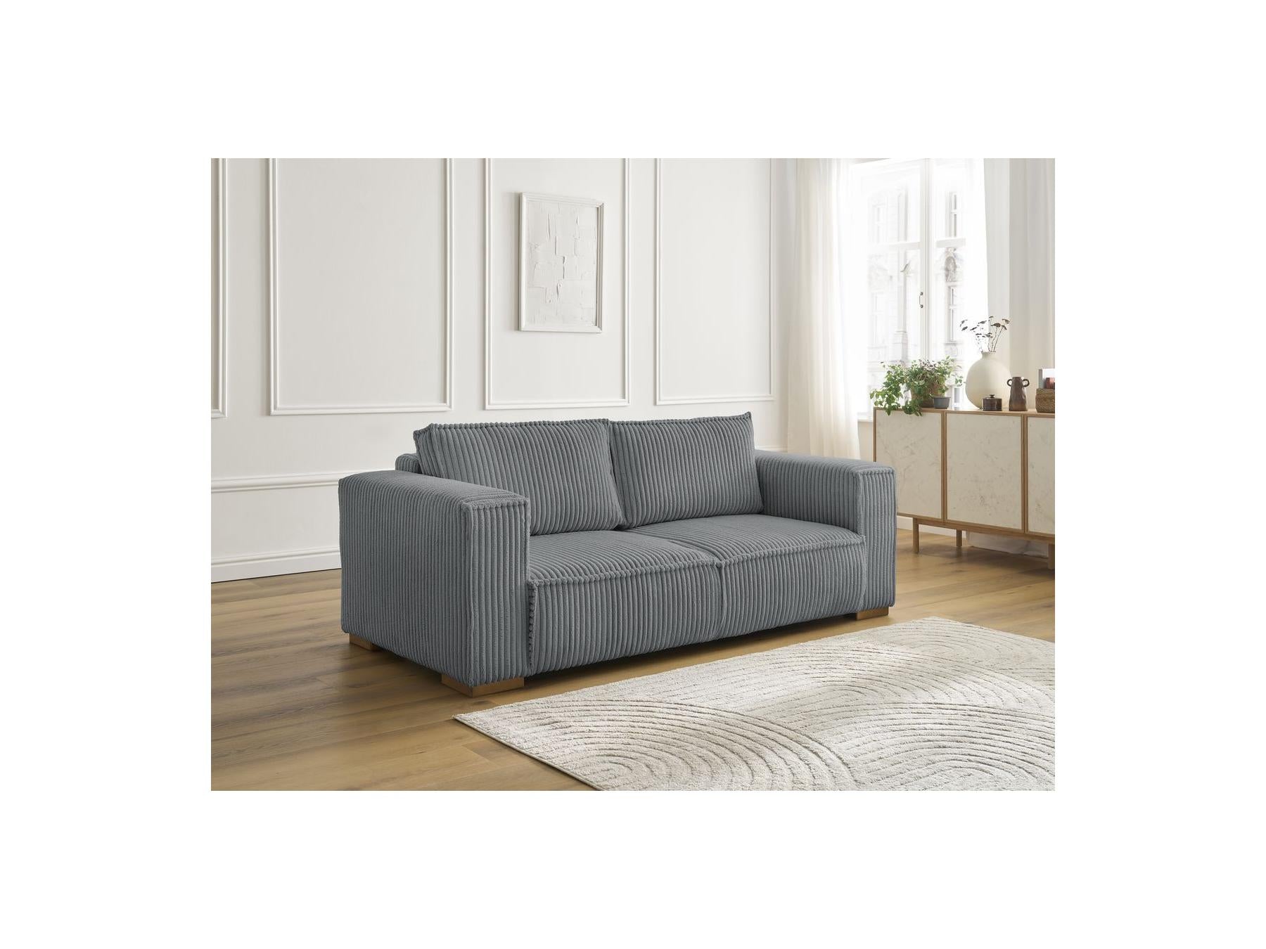 Chelsea - Fixed Straight 2-Seater Sofa - Soft Wide-Rib Corduroy