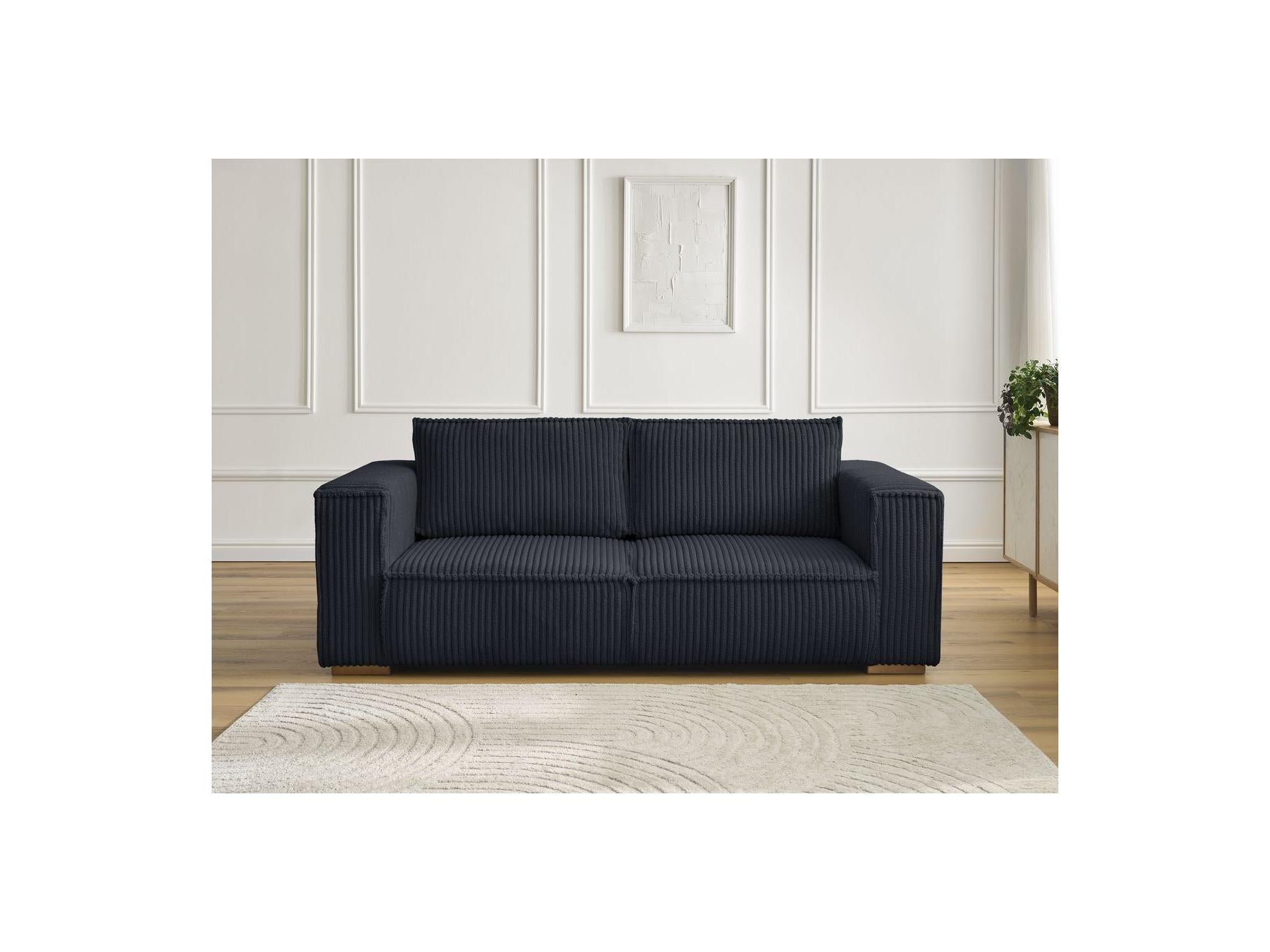 Chelsea - Fixed Straight 2-Seater Sofa - Soft Wide-Rib Corduroy