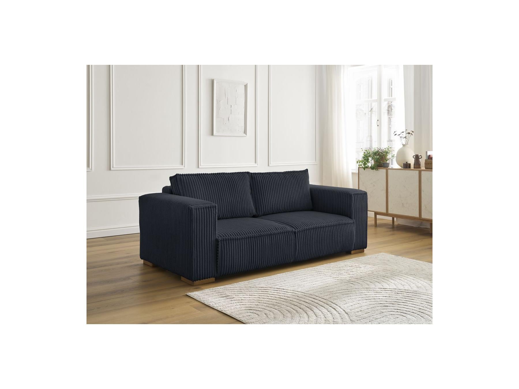 Chelsea - Fixed Straight 2-Seater Sofa - Soft Wide-Rib Corduroy