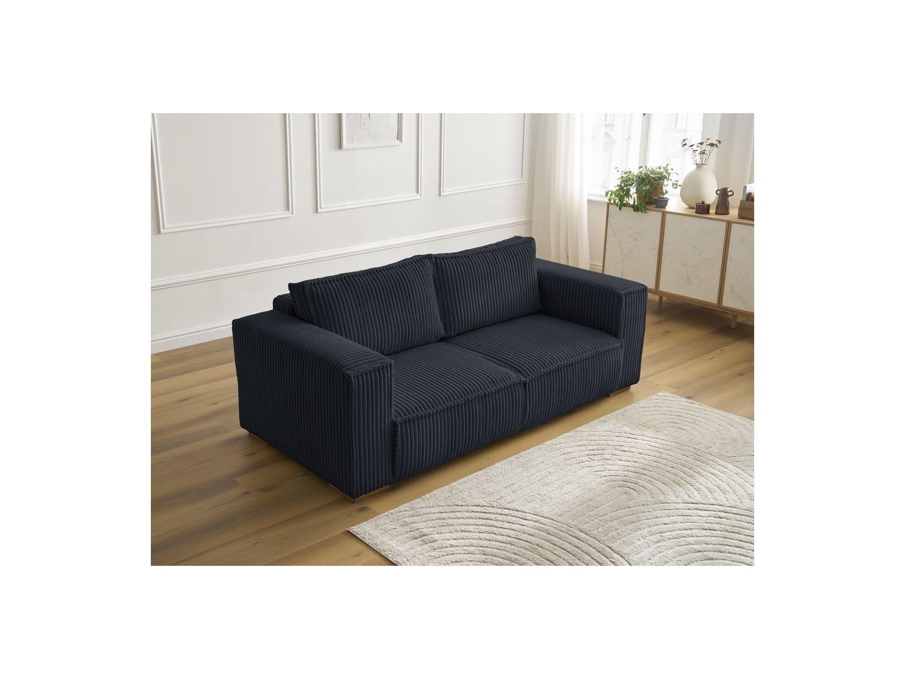 Chelsea - Fixed Straight 2-Seater Sofa - Soft Wide-Rib Corduroy