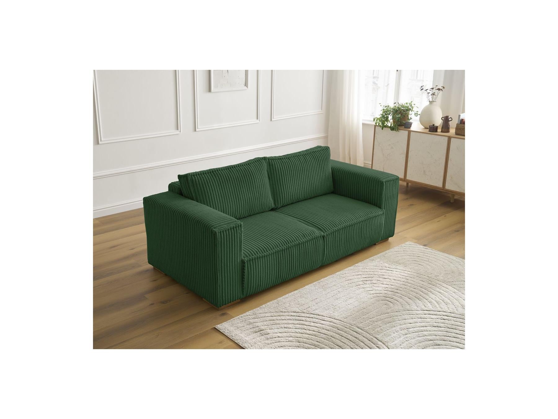 Chelsea - Fixed Straight 2-Seater Sofa - Soft Wide-Rib Corduroy