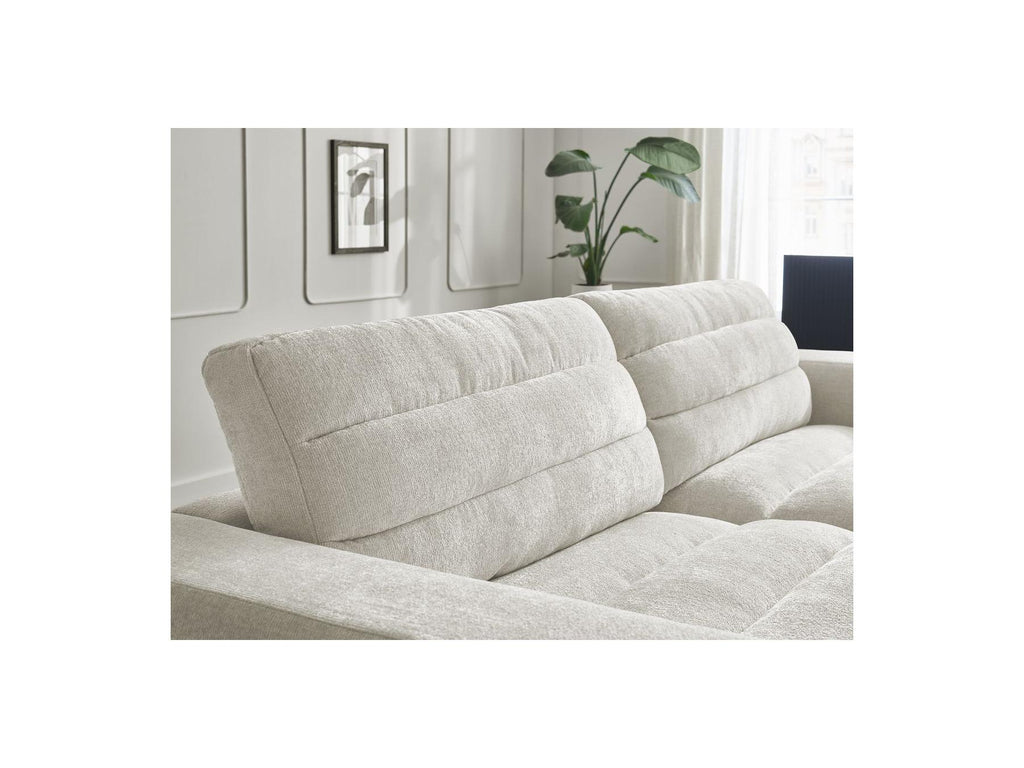 Sierra - Fixed Straight 3-Seater Sofa - Textured Fabric
