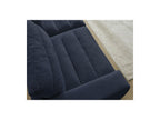 Sierra - Fixed Straight 3-Seater Sofa - Textured Fabric