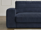 Sierra - Fixed Straight 3-Seater Sofa - Textured Fabric