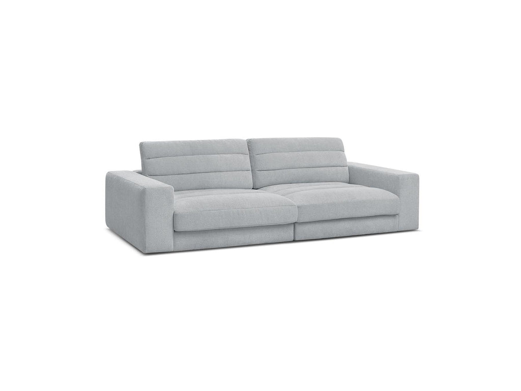 Sierra - Fixed Straight 3-Seater Sofa - Textured Fabric