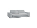 Sierra - Fixed Straight 3-Seater Sofa - Textured Fabric