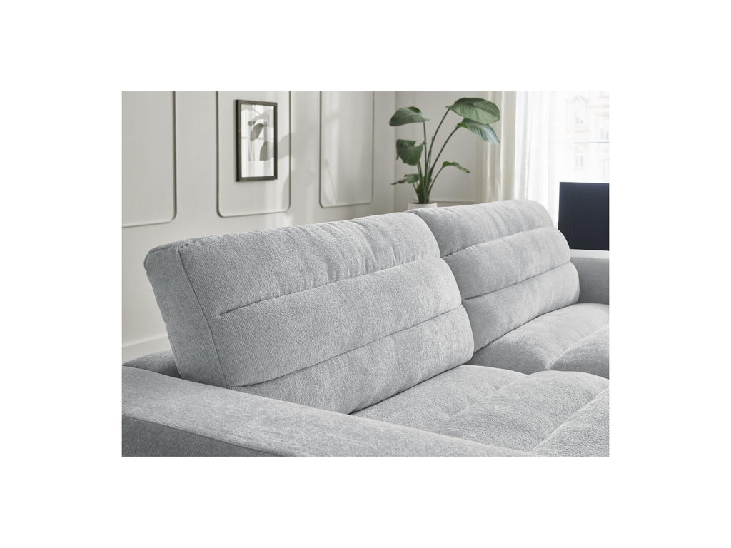 Sierra - Fixed Straight 3-Seater Sofa - Textured Fabric
