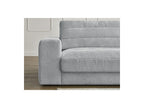 Sierra - Fixed Straight 3-Seater Sofa - Textured Fabric