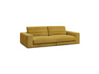 Sierra - Fixed Straight 3-Seater Sofa - Textured Fabric