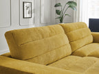 Sierra - Fixed Straight 3-Seater Sofa - Textured Fabric