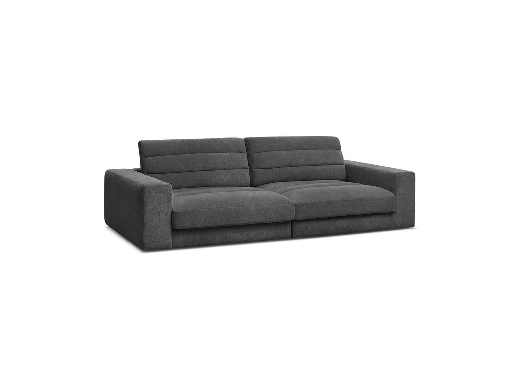 Sierra - Fixed Straight 3-Seater Sofa - Textured Fabric