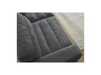 Sierra - Fixed Straight 3-Seater Sofa - Textured Fabric