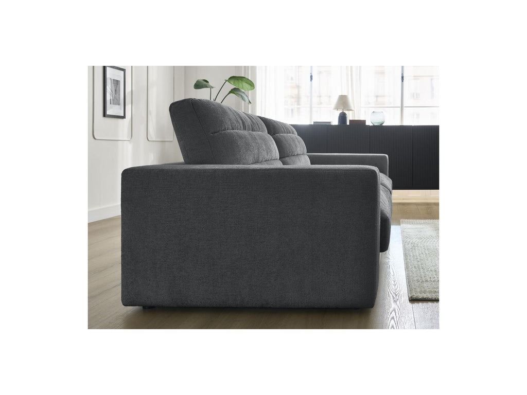 Sierra - Fixed Straight 3-Seater Sofa - Textured Fabric