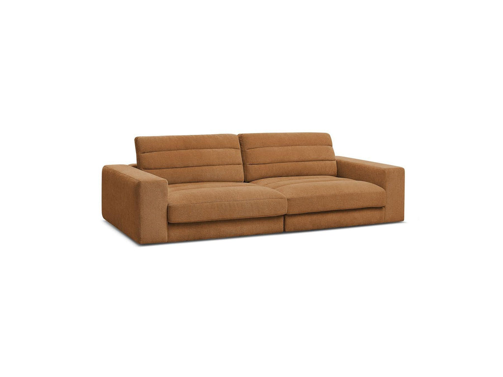 Sierra - Fixed Straight 3-Seater Sofa - Textured Fabric