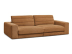 Sierra - Fixed Straight 3-Seater Sofa - Textured Fabric