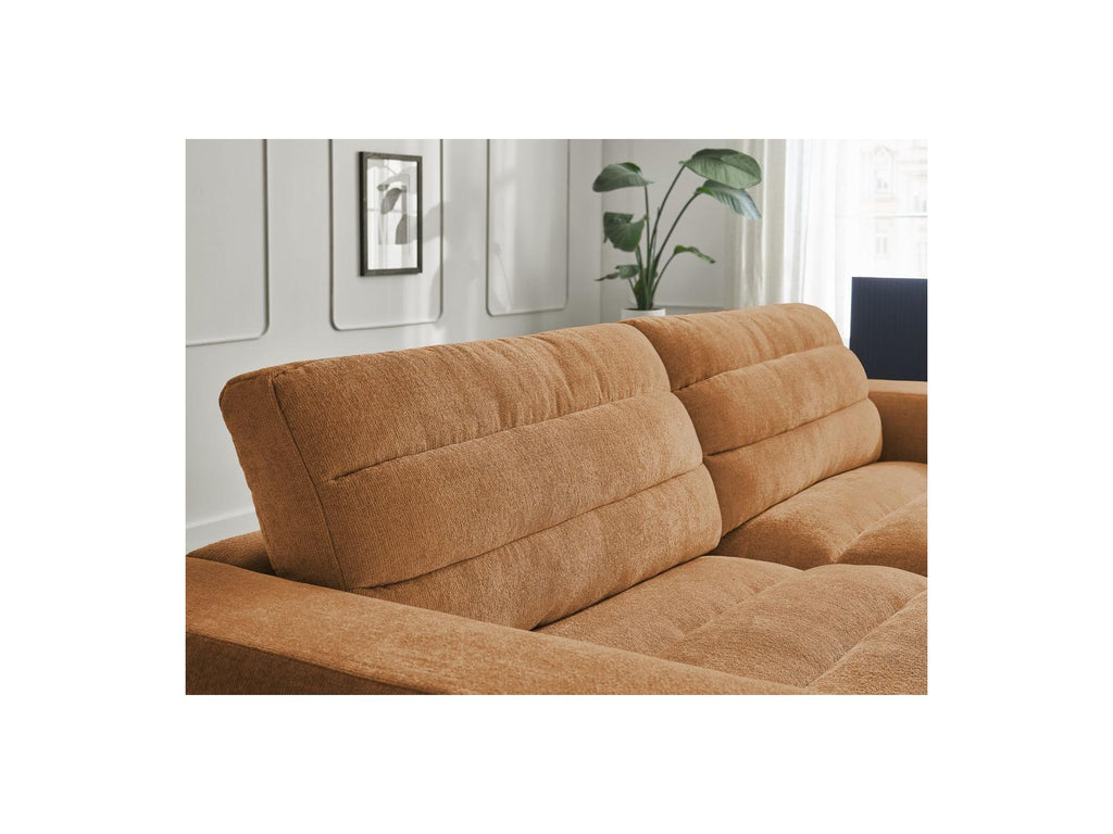 Sierra - Fixed Straight 3-Seater Sofa - Textured Fabric