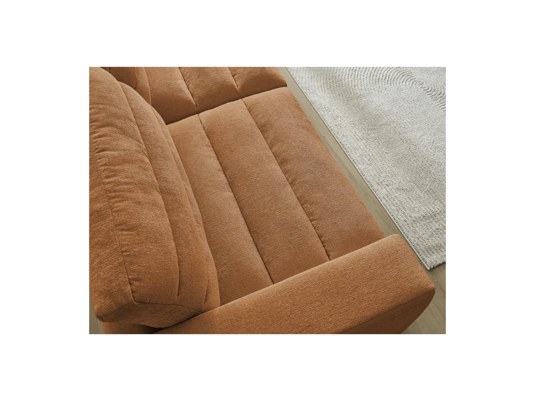 Sierra - Fixed Straight 3-Seater Sofa - Textured Fabric