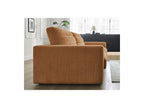 Sierra - Fixed Straight 3-Seater Sofa - Textured Fabric