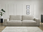Sierra - Fixed Straight 3-Seater Sofa - Textured Fabric