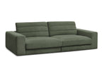 Sierra - Fixed Straight 3-Seater Sofa - Textured Fabric