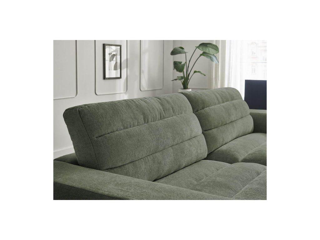 Sierra - Fixed Straight 3-Seater Sofa - Textured Fabric