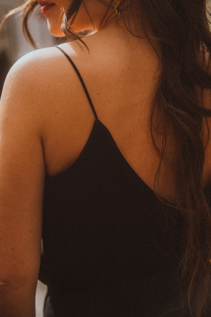 Audrey Black Tank Top