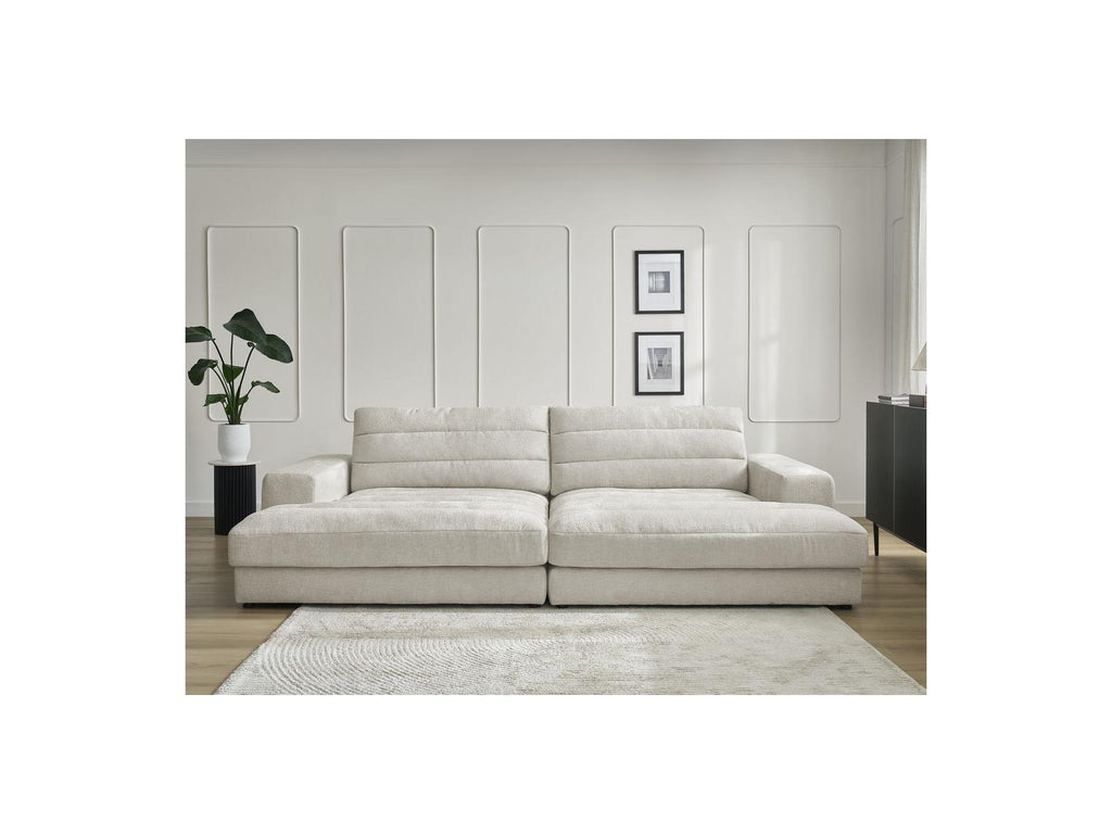 Sierra - Fixed Straight 4-Seater Deep Seat - Textured Fabric
