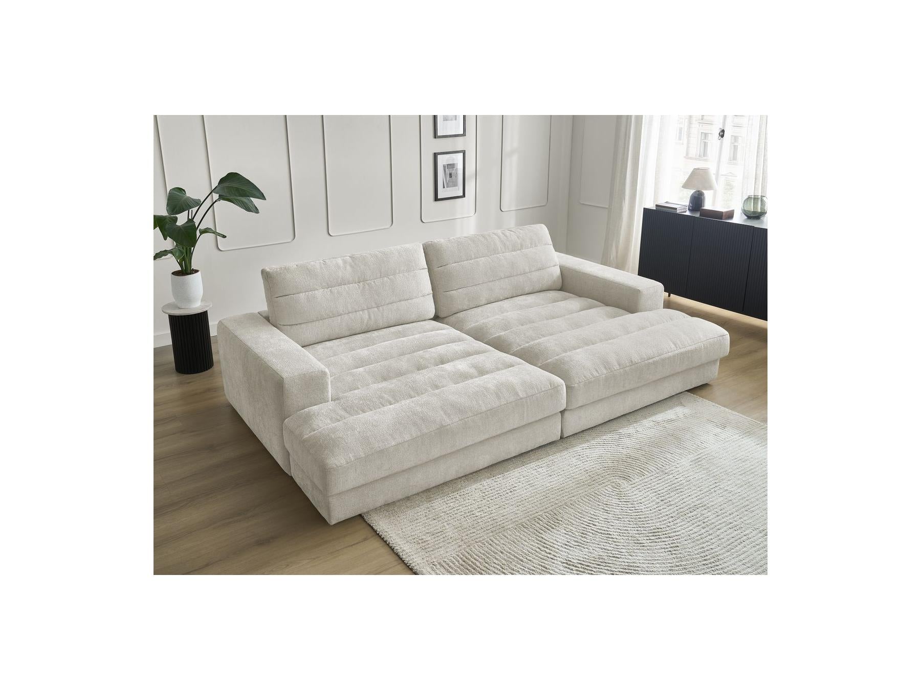Sierra - Fixed Straight 4-Seater Deep Seat - Textured Fabric