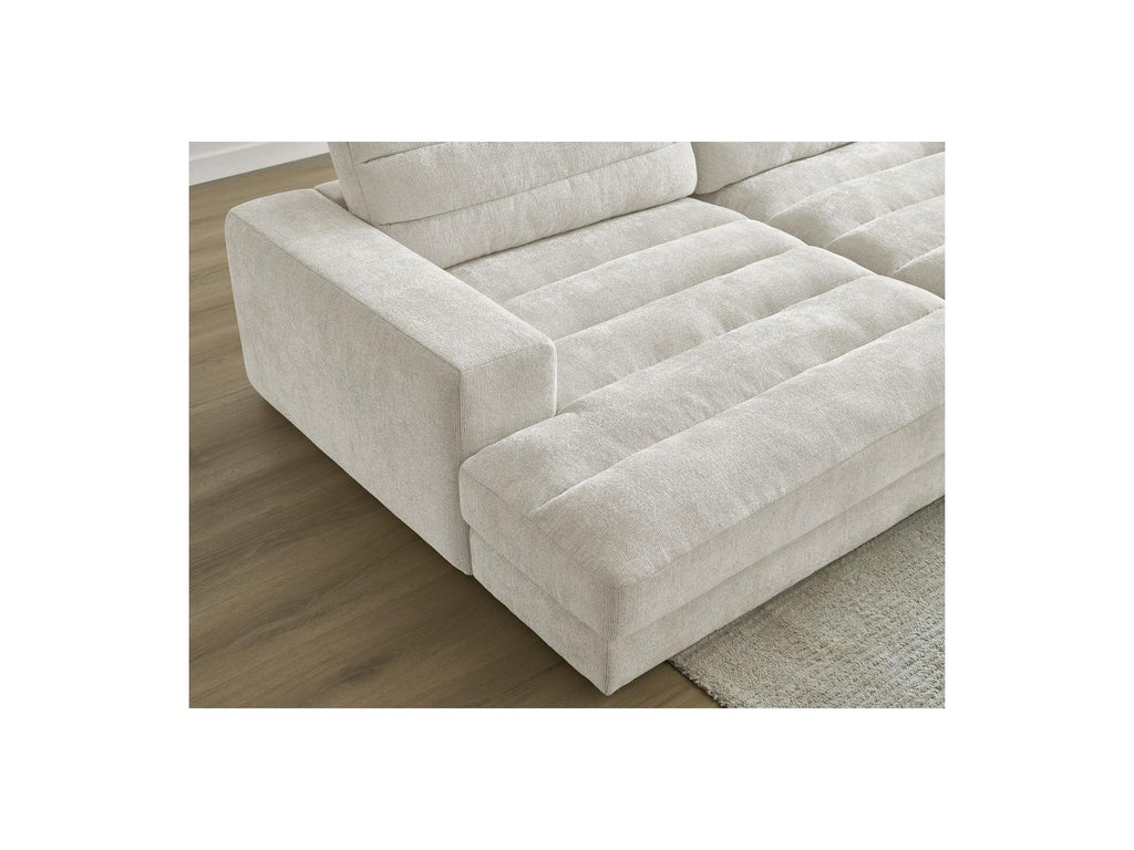 Sierra - Fixed Straight 4-Seater Deep Seat - Textured Fabric