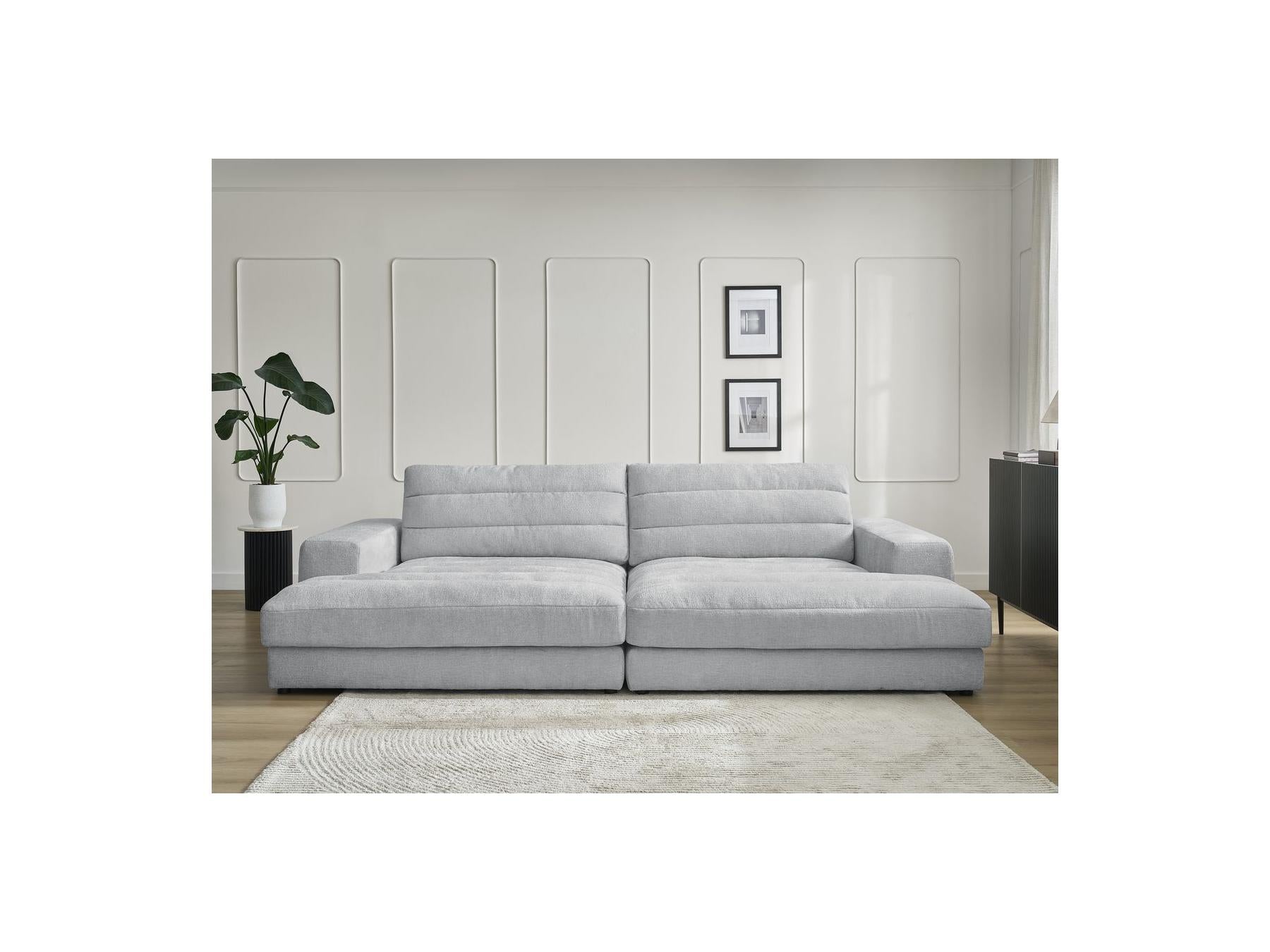 Sierra - Fixed Straight 4-Seater Deep Seat - Textured Fabric