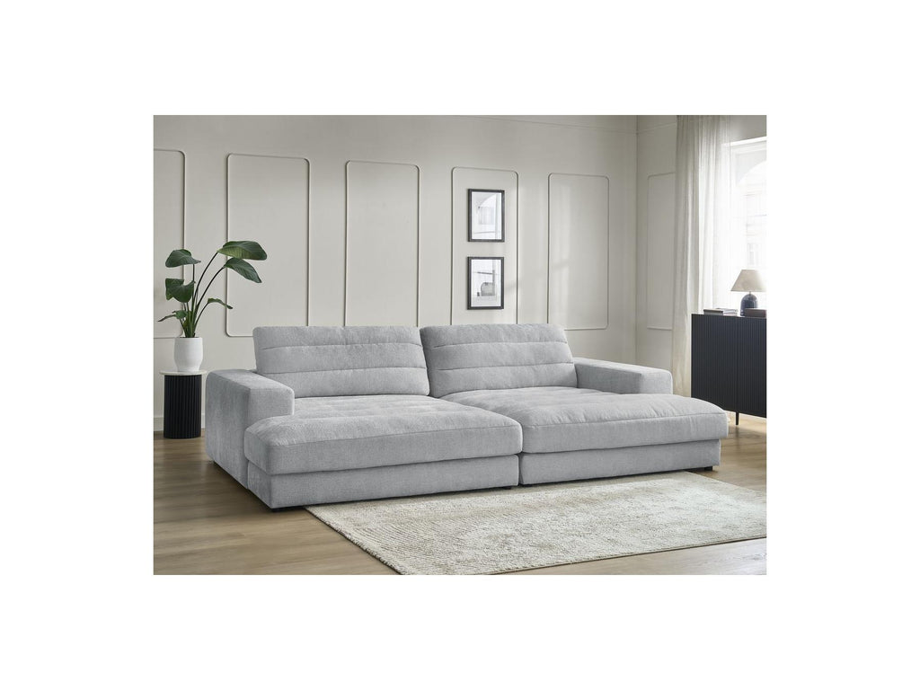 Sierra - Fixed Straight 4-Seater Deep Seat - Textured Fabric