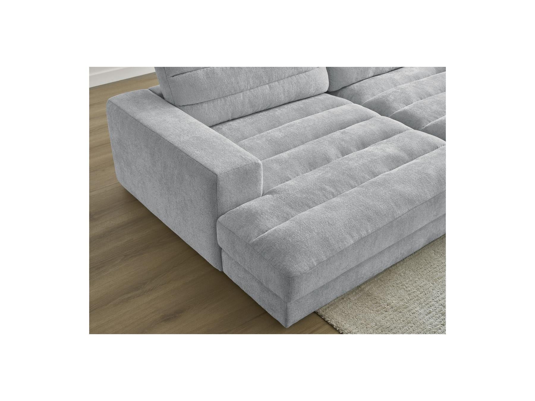 Sierra - Fixed Straight 4-Seater Deep Seat - Textured Fabric