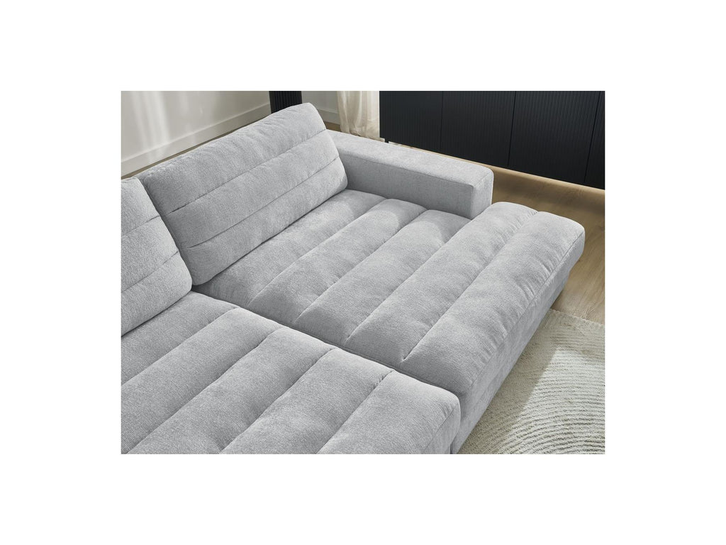 Sierra - Fixed Straight 4-Seater Deep Seat - Textured Fabric