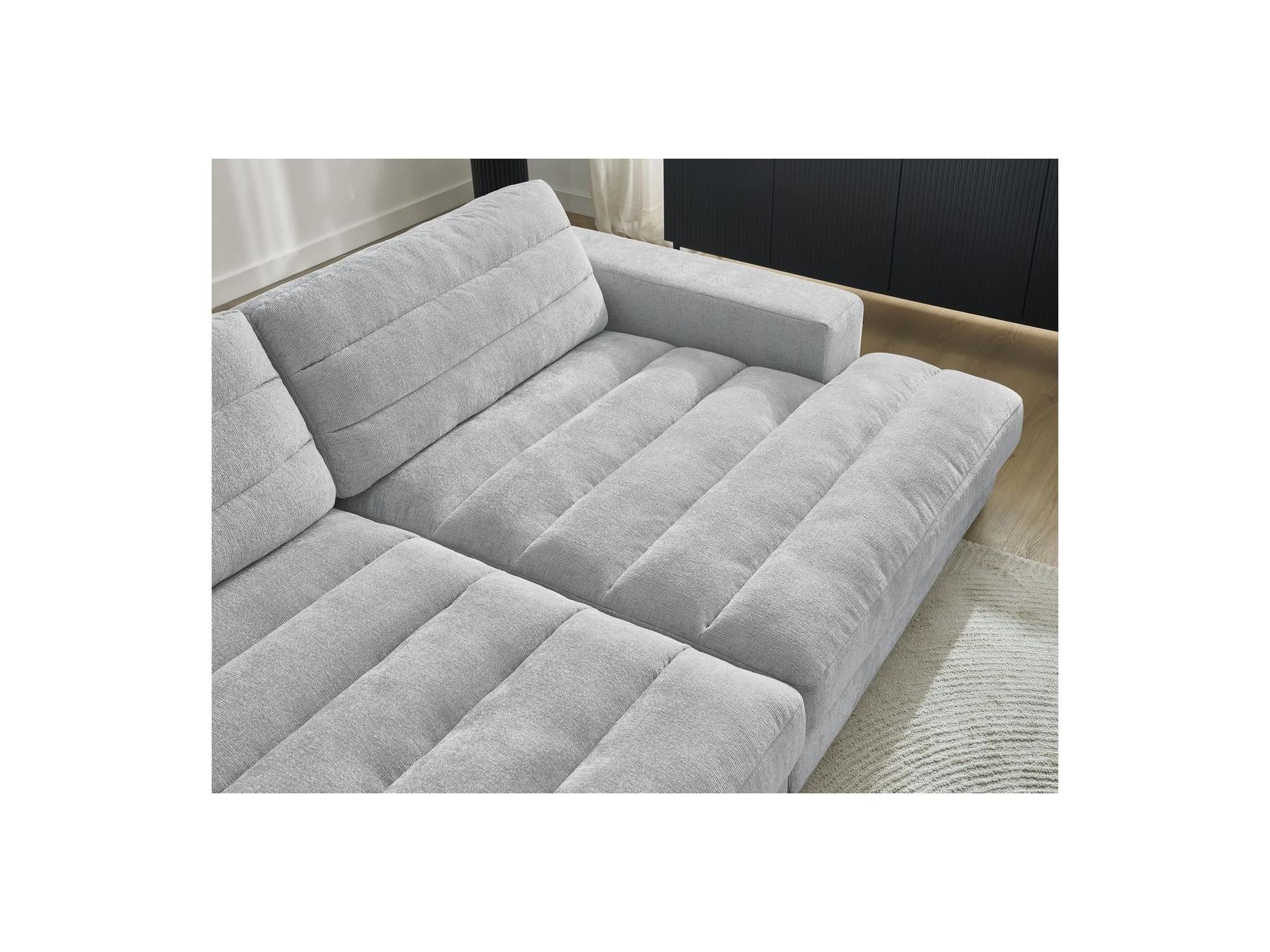 Sierra - Fixed Straight 4-Seater Deep Seat - Textured Fabric