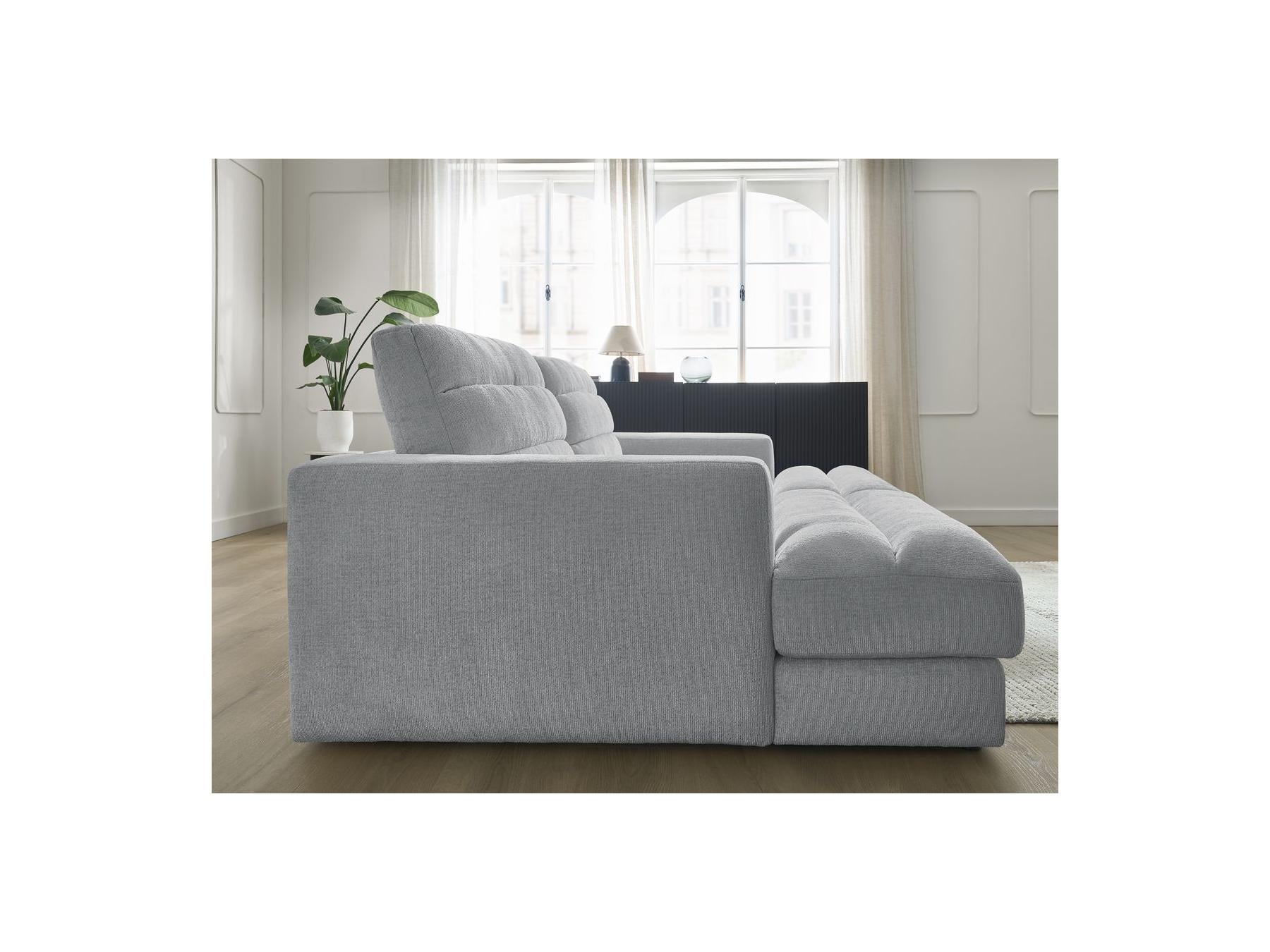 Sierra - Fixed Straight 4-Seater Deep Seat - Textured Fabric