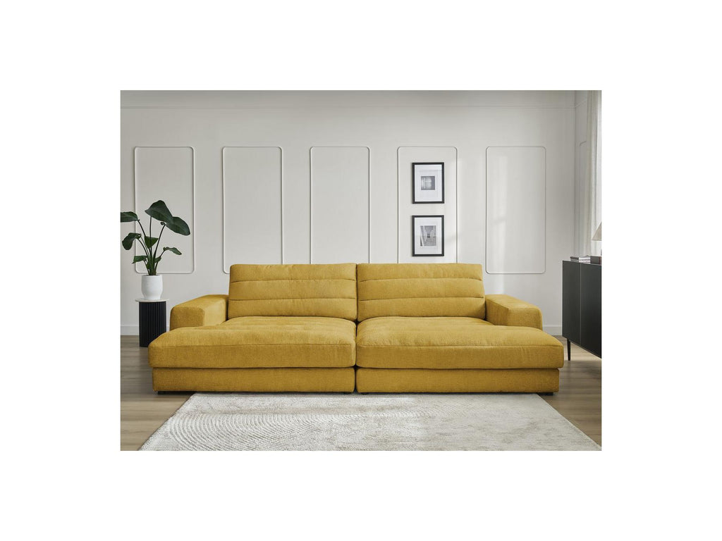 Sierra - Fixed Straight 4-Seater Deep Seat - Textured Fabric