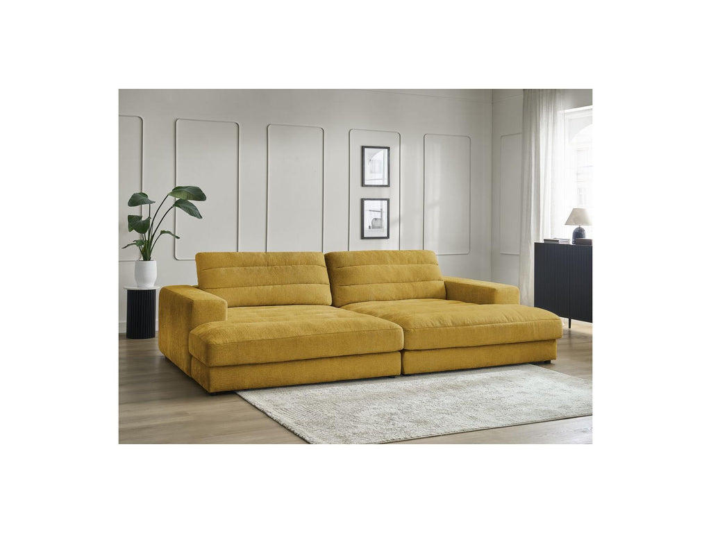 Sierra - Fixed Straight 4-Seater Deep Seat - Textured Fabric