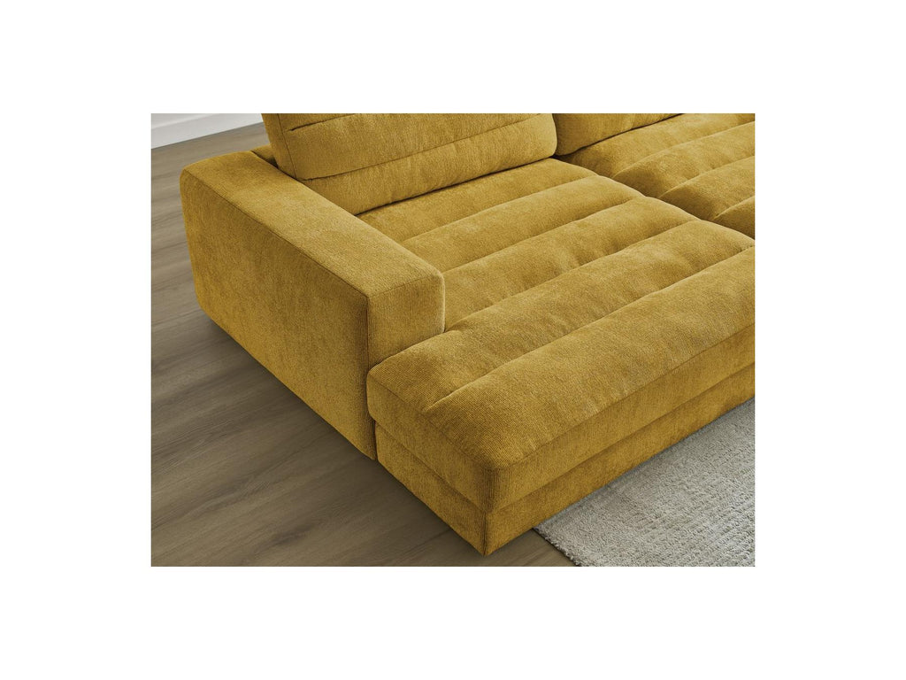 Sierra - Fixed Straight 4-Seater Deep Seat - Textured Fabric