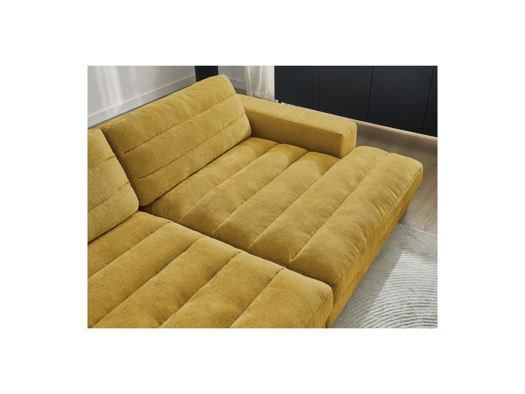 Sierra - Fixed Straight 4-Seater Deep Seat - Textured Fabric