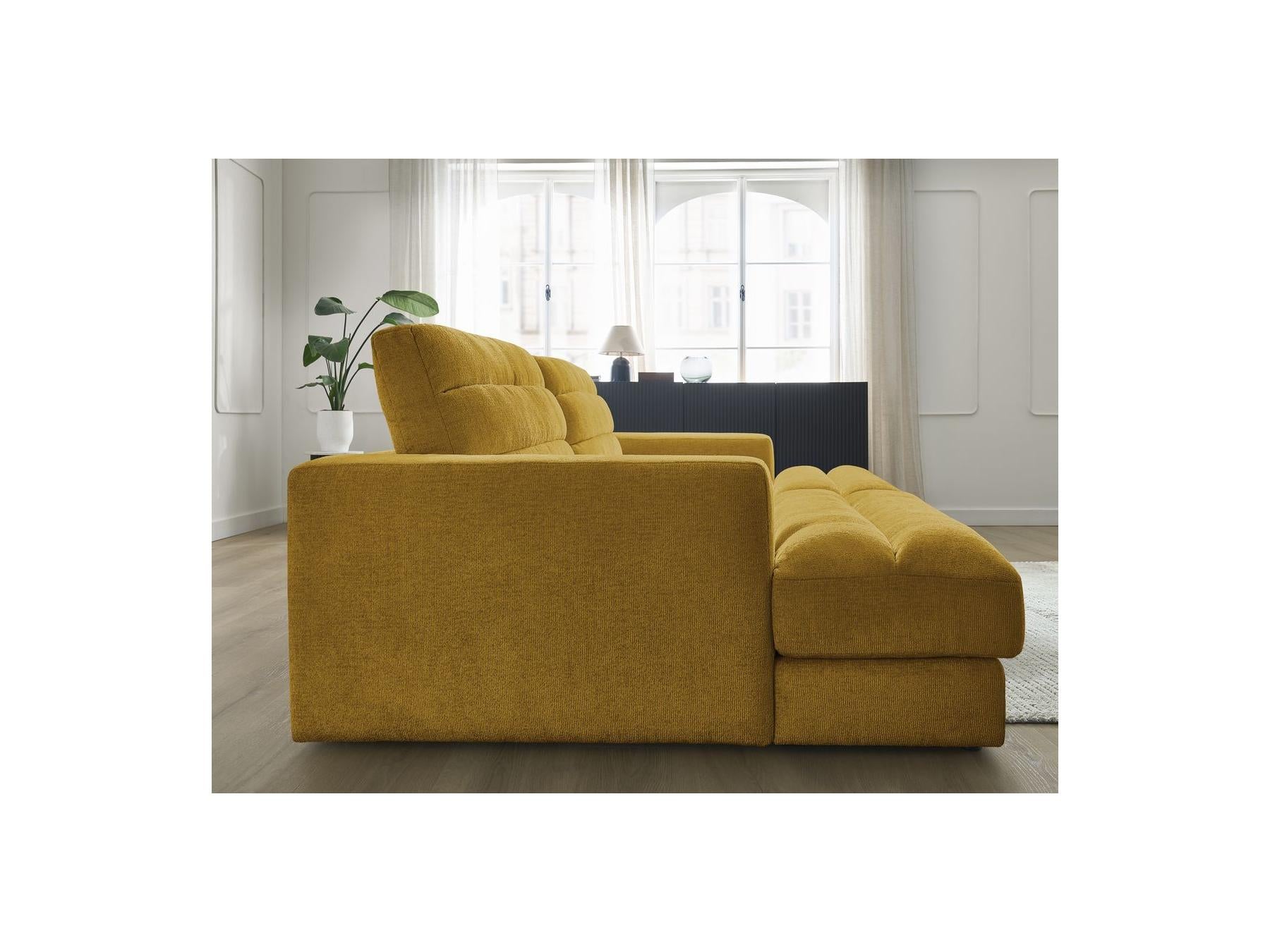 Sierra - Fixed Straight 4-Seater Deep Seat - Textured Fabric
