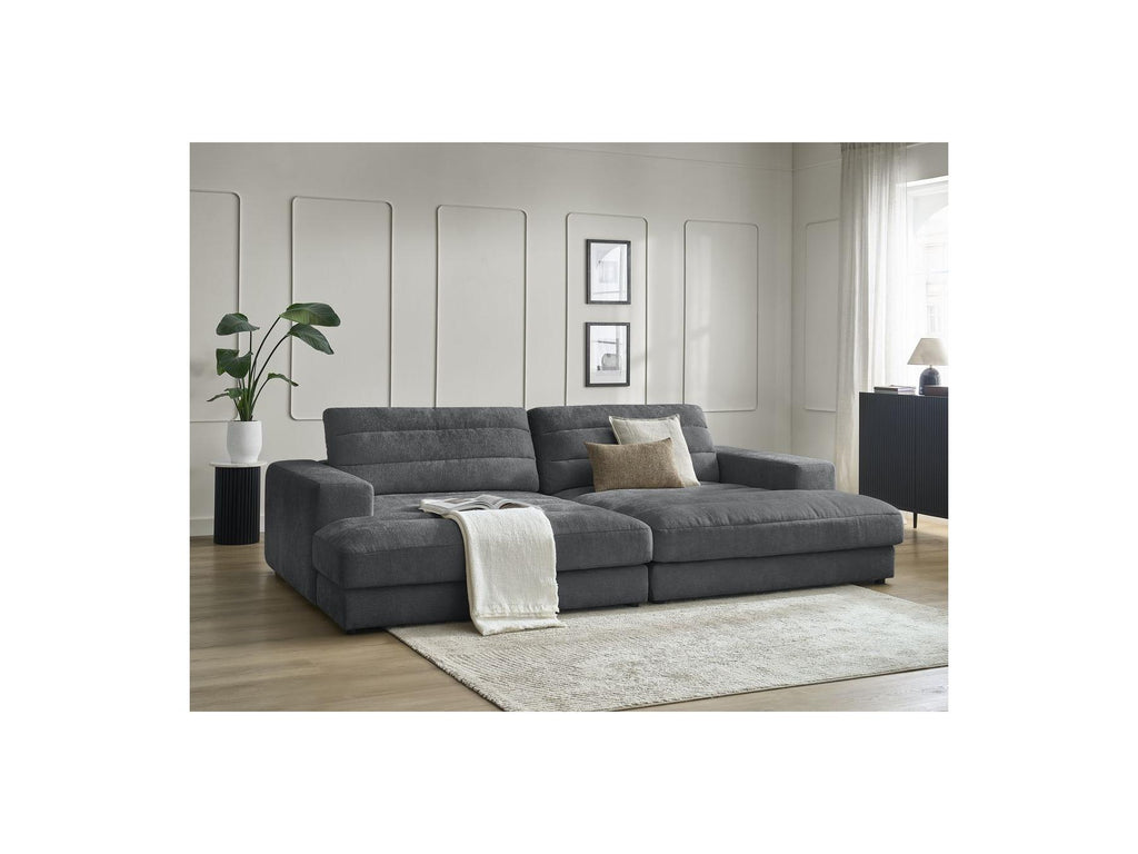 Sierra - Fixed Straight 4-Seater Deep Seat - Textured Fabric