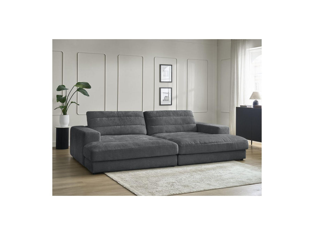 Sierra - Fixed Straight 4-Seater Deep Seat - Textured Fabric