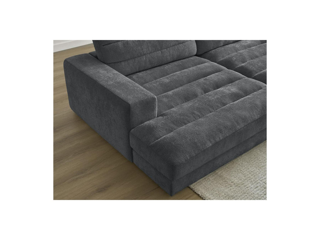 Sierra - Fixed Straight 4-Seater Deep Seat - Textured Fabric