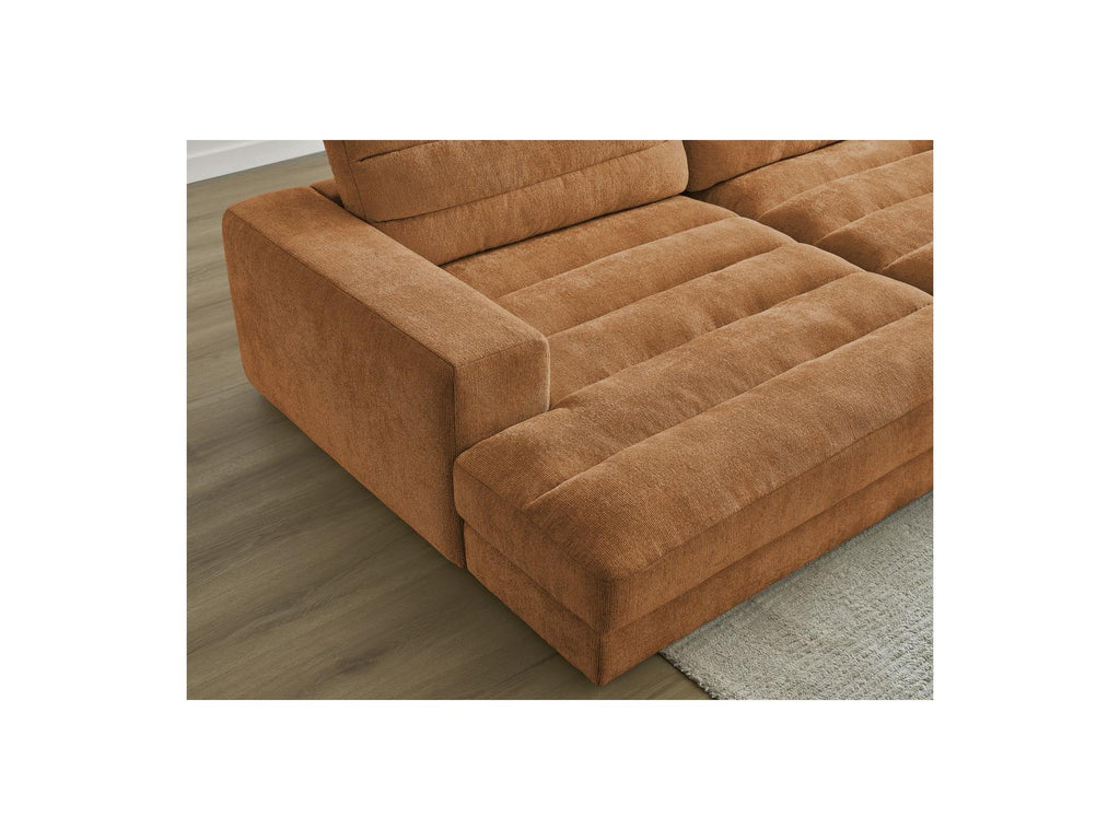 Sierra - Fixed Straight 4-Seater Deep Seat - Textured Fabric