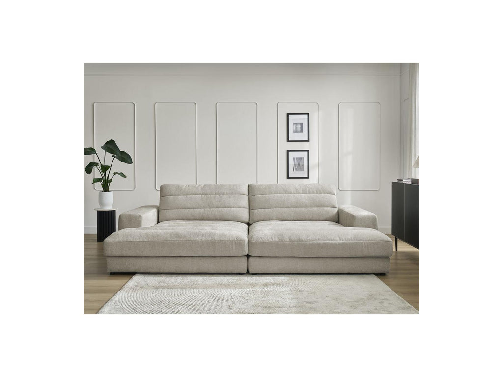 Sierra - Fixed Straight 4-Seater Deep Seat - Textured Fabric