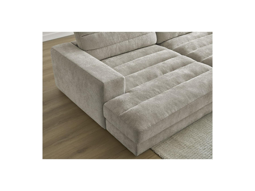 Sierra - Fixed Straight 4-Seater Deep Seat - Textured Fabric