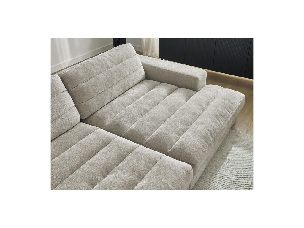 Sierra - Fixed Straight 4-Seater Deep Seat - Textured Fabric
